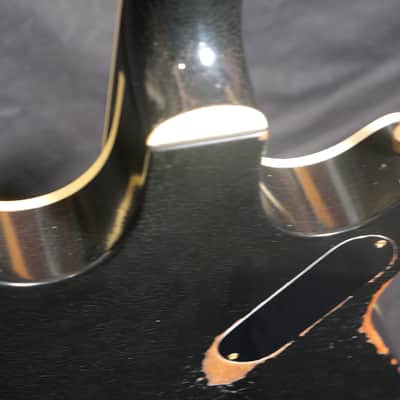 Gretsch Custom Shop Masterbuilt by Gonzalo Madrigal G6128-CS 1962 Duo Jet Black Paisley Relic image 16