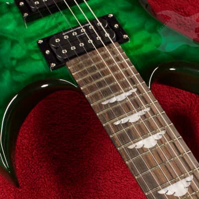 B.C. Rich Rich Bich Legacy (Rich "B") Transparent Green image 6
