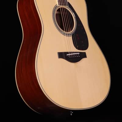 Yamaha LL6 ARE Acoustic Electric Guitar, Natural image 8