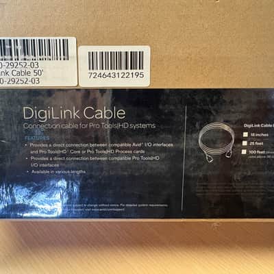 Avid / Digidesign DigiLink 50 foot  - Black Sealed New image 4
