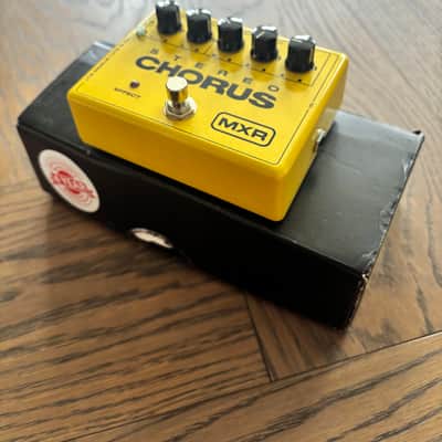 MXR M134 Stereo Chorus Yellow w/ Original Box & Paperwork image 2