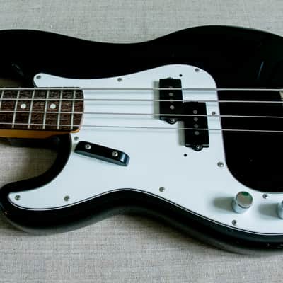 Fernandes The Revival Lefty Left Handed Precision Bass 1985 Black image 5