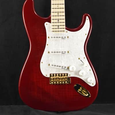 Mint Fender Richie Kotzen Stratocaster Transparent Red Burst Maple Fingerboard image 1