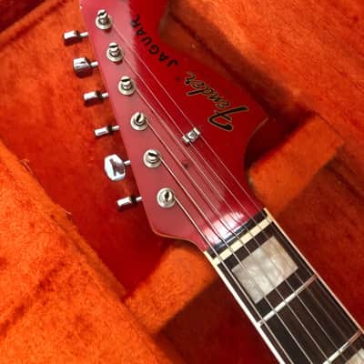 Clean! Fender Jaguar 1969 - Candy Apple Red image 3