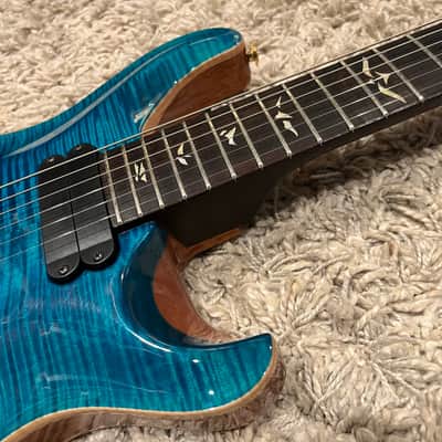 PRS 513 - Solid Brazilian Rosewood Neck - 2006 Blue Matteo image 8
