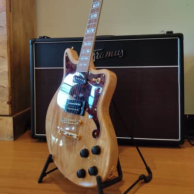 D'Angelico Deluxe Bedford Natural Swamp Ash image 7