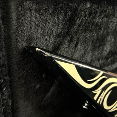 B.C. Rich KKV Kerry King V - Tribal Art w/ Fitted Case image 6