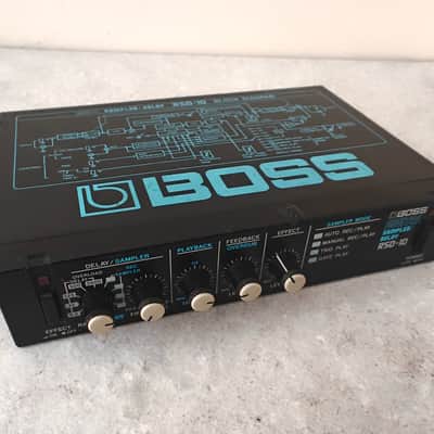 Boss RSD-10 Micro Rack Series Digital Sampler / Delay 1985 - 1991 - Black image 1