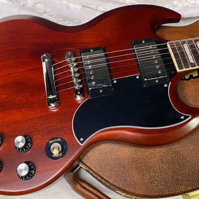 NEW ! Gibson SG Standard '61 Stop Bar - Faded Vintage Cherry - Only 6.1lbs - Authorized Dealer - G07391 image 5