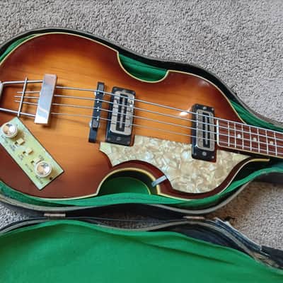 Vintage Hofner 500/1 Beatle Bass 1967 - Sunburst image 8