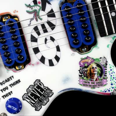 Custom Painted and Upgraded Epiphone LP Special ll LE with Matching Headstock image 10