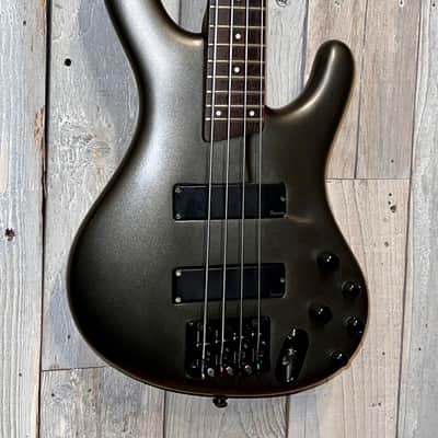 Nice Ibanez EDB600 2000 Gray Pewter Matt Finish, Killer Setup, New Gig Bag. image 3