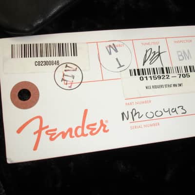 2022 Fender Nile Rodgers Hitmaker Stratocaster Electric Guitar, Maple Fingerboard, Olympic White w/ Case image 14
