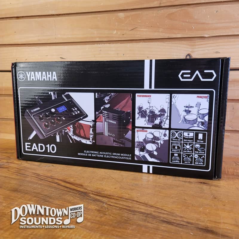 Yamaha EAD10 Electronic Acoustic Drum Module with Stereo Mic & Trigger Pickup image 1