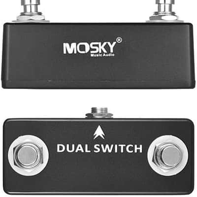 MOSKY DUAL SWITCH Guitar Effect Pedal Dual Footswitch Foot Switch Guitar Pedal (Price includes the import duty for US buyer) image 5