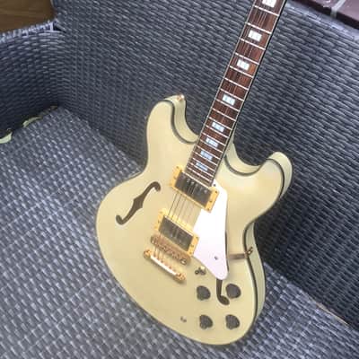Aria Pro 2 TA-60 / Vintage Japan 335 model TA 60 / sparkling white/cream colour image 20