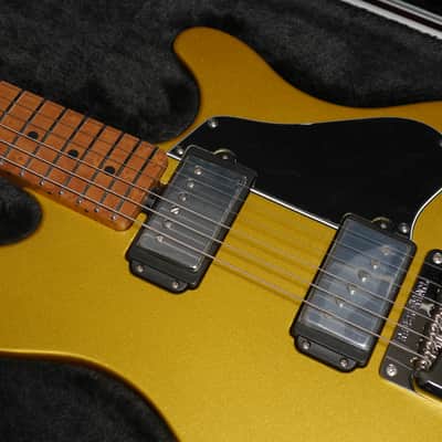 Music Man Valentine HH MN - Saturn Gold/Black image 9