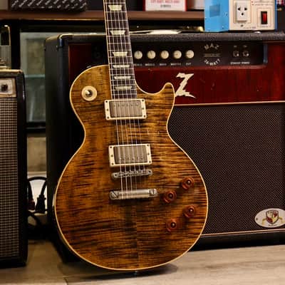 Gibson Joe Perry Signature BONEYARD Les Paul 2006 Green Tiger LIMITED EDITION image 2