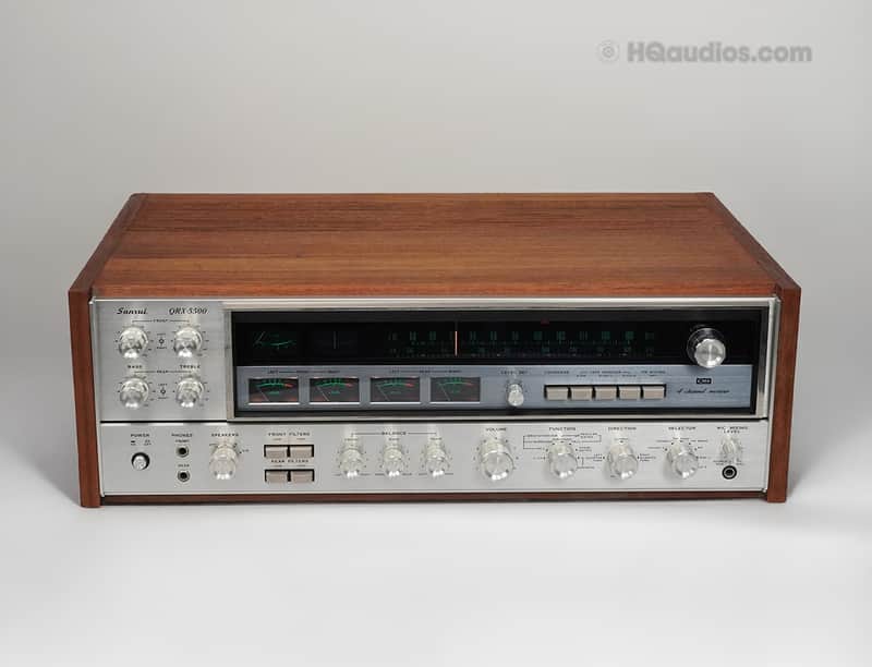 Sansui QRX-5500 Quad Receiver – Professionally Restored – No Warranty – No Returns image 1