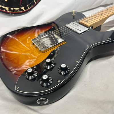 Fender Classic Series '72 Telecaster tele Custom Electric Guitar - 3-Color Sunburst image 17