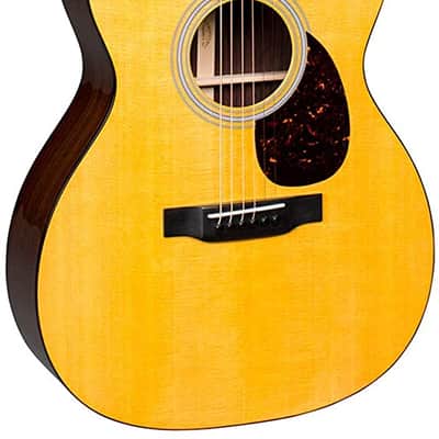 Martin OM-21 Standard Series Acoustic Guitar - Natural image 1