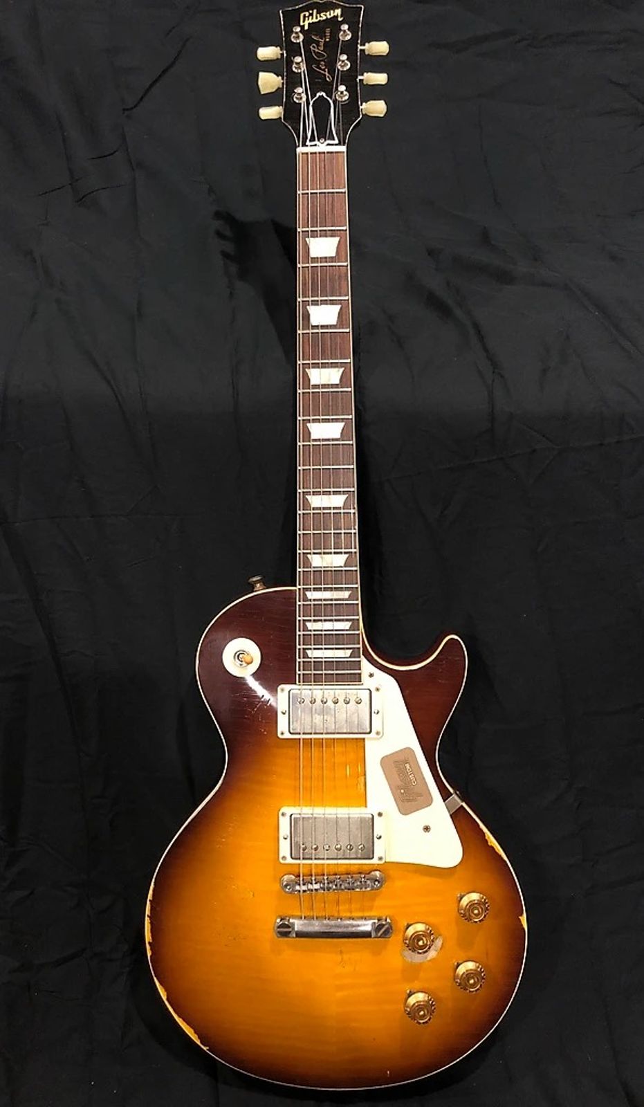 joe perry tobacco burst Gibson Custom Shop '59 Les Paul Std VOS 2013 Guitar For Sale ATB Guitars Gibson Custom Shop 1959 Les