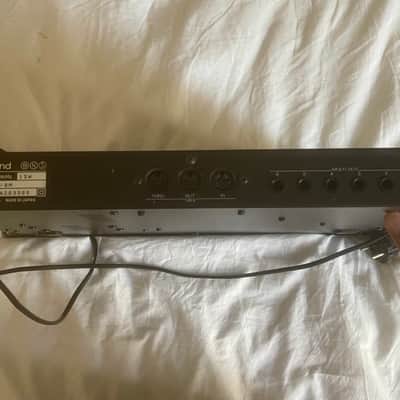 Roland R-8M Total Percussion Sound Module + sound cards1980s - Black image 3