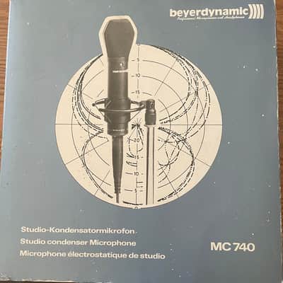 Original owner-Beyerdynamic MC 740N (C) P48 1989 - Matte Black image 10