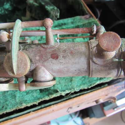 Sorkin Music Company Premier c or B flat tenor melody saxophone in good working condition image 10