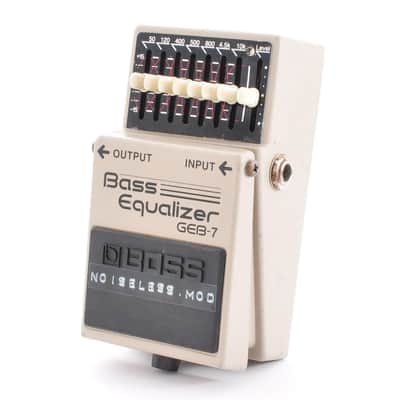Boss GEB-7 Modified Noiseless Equalizer Made In Taiwan 2008 Effects Pedal Used From Japan #HW92743 image 8