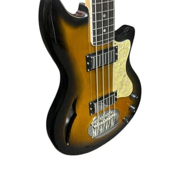 Lakland Skyline HB-30 Short Scale Hollow Body, Sunburst / Pau Ferro *On Order, ETA Sept. 2026 image 4