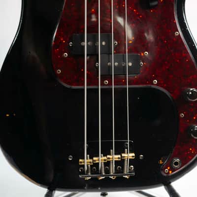 Fender Precision Bass with Rosewood Fretboard 1963 - Black Refin image 4
