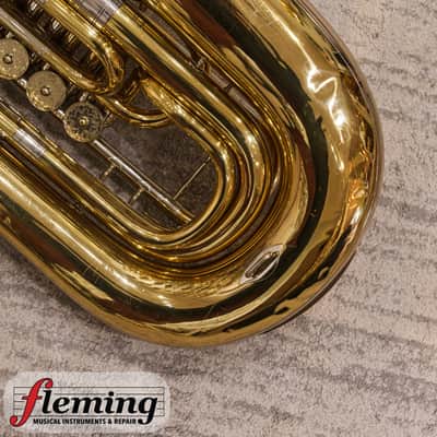 Miraphone 90A Kaiser-Tuba - 5/4 Size, Rotary Valves, Lacquer (Ex-USAF) image 12