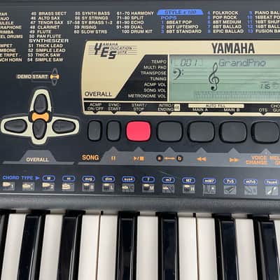 Yamaha PSR-195 Portatone 61-Key Electronic Keyboard Very Clean Tested image 2