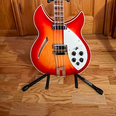 Rickenbacker 90th Anniversary 4005XC 2021 - Amber Fireglo image 3