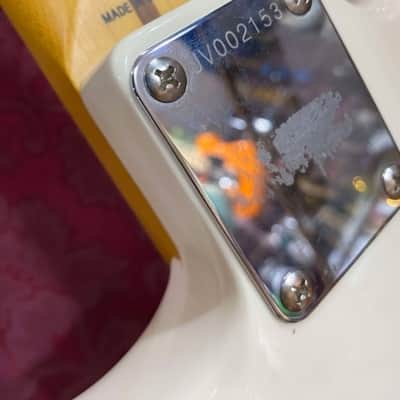 Fender JV Modified '60s Stratocaster 2022 - 2024 - Olympic White image 7