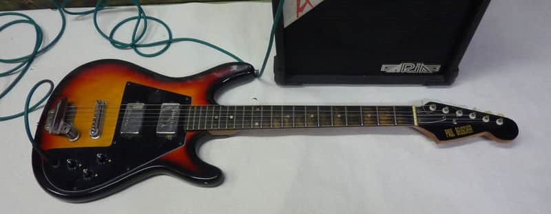 Rare ancienne guitare électrique Paul Beuscher image 1