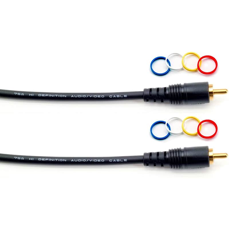Mogami Pure Patch RR RCA to RCA Patch Cable - 3' image 1