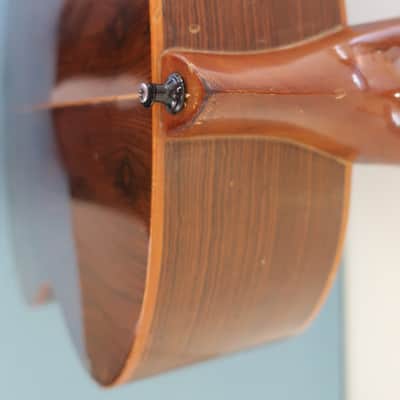 Vintage 1960s Giannini GN 65 Classical Guitar Cedar Top Guitar Brazilian Rosewood Beautiful Lush Tones image 11