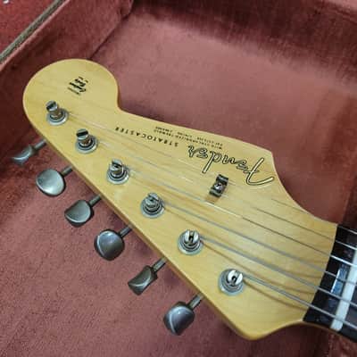 Fender Custom Shop Michael Landau '63 Stratocaster Relic 2013 - Present - Fiesta Red over 3-Color Sunburst image 6