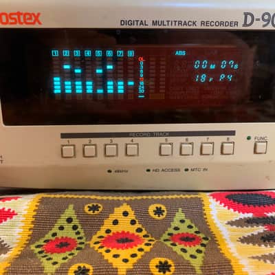 rare Fostex  D-90 - Vintage Digital 8-Track Digital Multitrack Recorder image 5