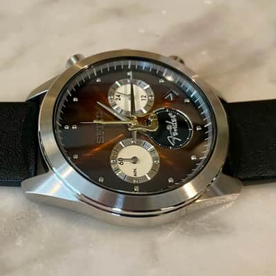 Seiko Fender Limited Edition 1954 70th Anniversary Stratocaster Chronograph X Watch 2024 - Only 1954 Made image 2