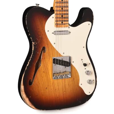 Fender Custom Shop Limited Edition '50s Thinline Telecaster Heavy Relic Antique Burst (Serial #R150198)