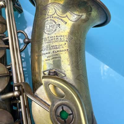Selmer Alt sax 1954 - Lacquer image 7