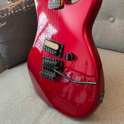 1985 Kramer JK-1000 Electric Guitar ("Japanese Baretta") Banana Hockey Stick - Excellent Condition image 9