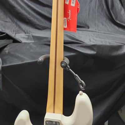 Open Box Fender Player Jazz Electric Bass Guitar - Pau Ferro Fingerboard - Polar white image 5
