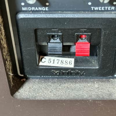 Vintage Infinity RS-5B Speaker Pair (Emit Tweeters) image 13