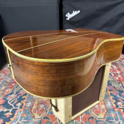 1974 K. Yairi YW-500P Dreadnought Solid Spruce 3 Piece Rosewood Back image 11