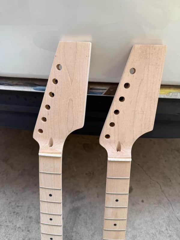 Half Paddle Head Guitar Neck, 22-Frets image 1