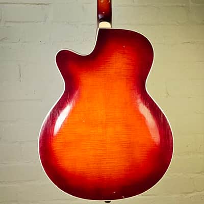 ♫ C1961 HOYER STARLET Semi Archtop, SOLID TOP ! RARE! Bild 8